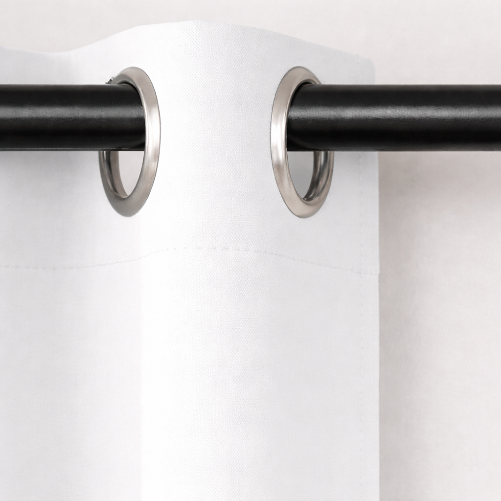 Rideau thermique et occultant Blanc